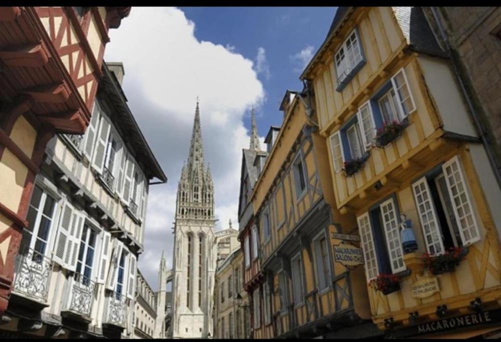 Maison Hyper Centre Ville - 4 Pers - 2 Places De Parking Gratuites Quimper Exterior photo